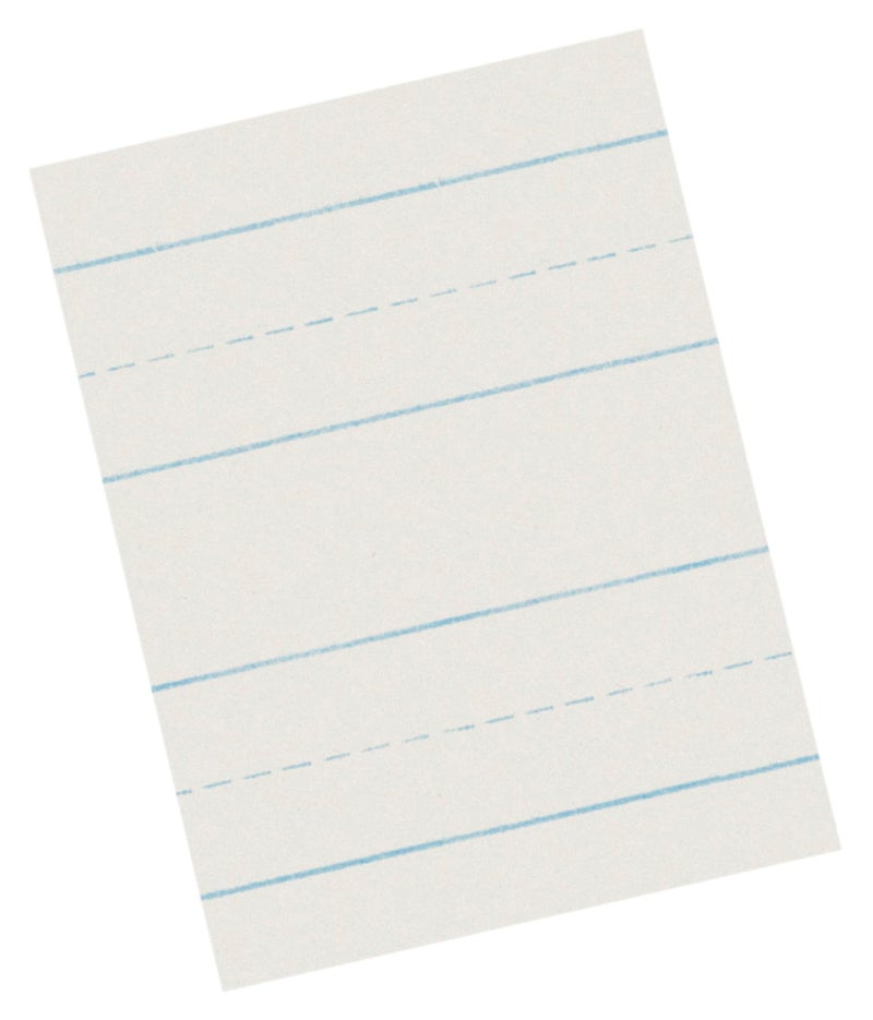 سكول سمارت ورق كتابة سكول سمارت ذو أسطر متقطعة، مسطر طوليًا بمقدار نصف بوصة، مقاس 11 × 8.5 بوصة، عبوة من 500 ورقة، أبيض - Image 2